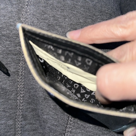 Kate spade ♠️ blue black silver sparkly card holder 💕 - Picture 5 of 5